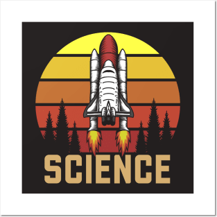 SCIENCE: Space Shuttle Launch Posters and Art